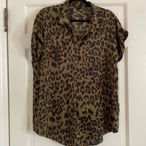 Fate Leopard Print Blouse L